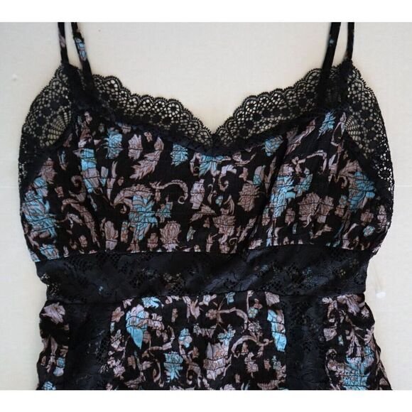 Free People OB1549094 Women Sz S Black Last Night Mini Sleeveless Slip Dress - Picture 6 of 10